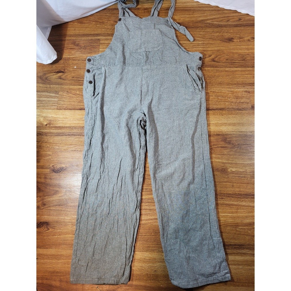 Ganesh‎ Himal Gray 100% Cotton Overalls OSFM